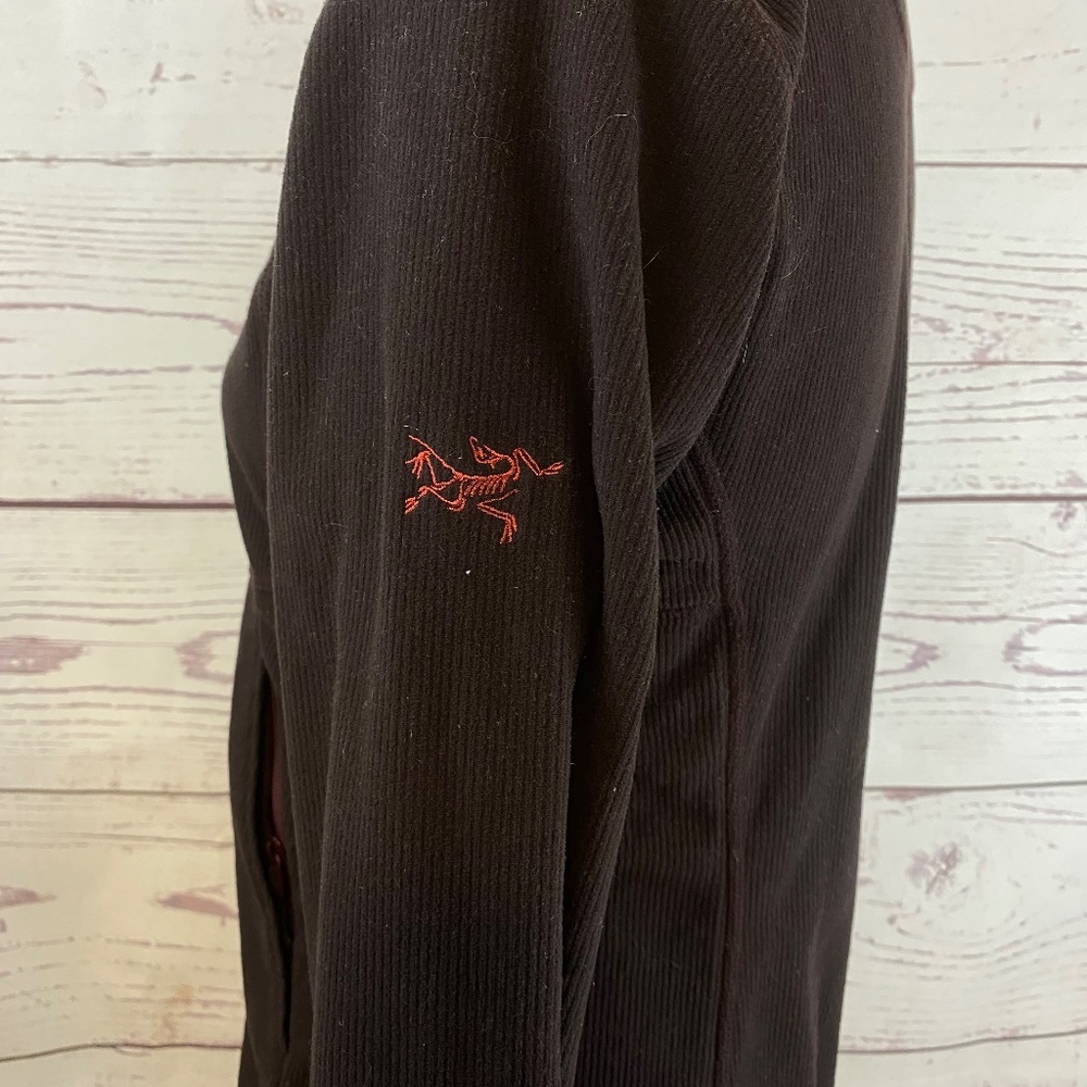 ARC’TERYX Maroon Polartec Fleece Zip Up Jacket - Picture 4 of 7